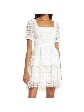 Amylynn Marina Mini Dress in White